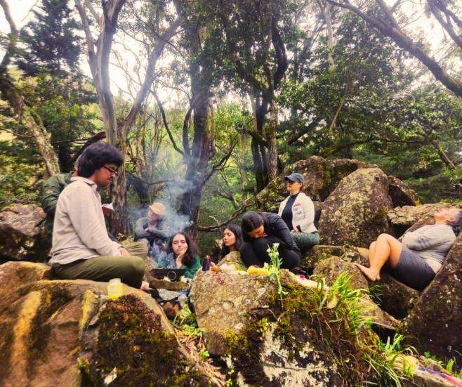 Muros de Contención Camino Ancestral Niquía del Cerro Quitasol